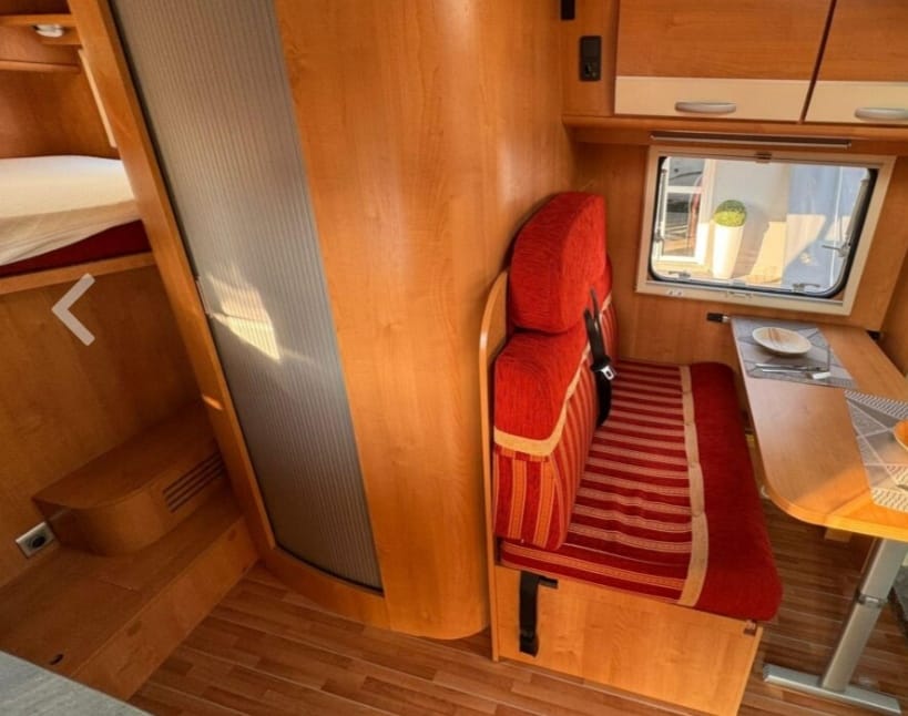 Autocaravana vista trasera